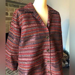 Ladies Napa Valley Blazer Rust Colors size L